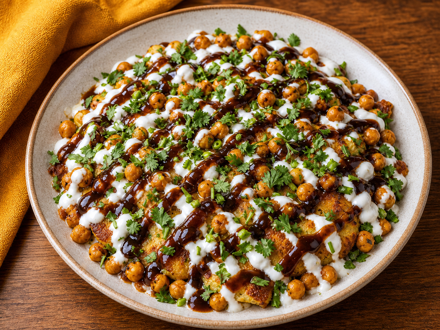 Aloo Tikki Chat